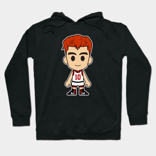 Hanamichi Sakuragi White Jersey Hoodie